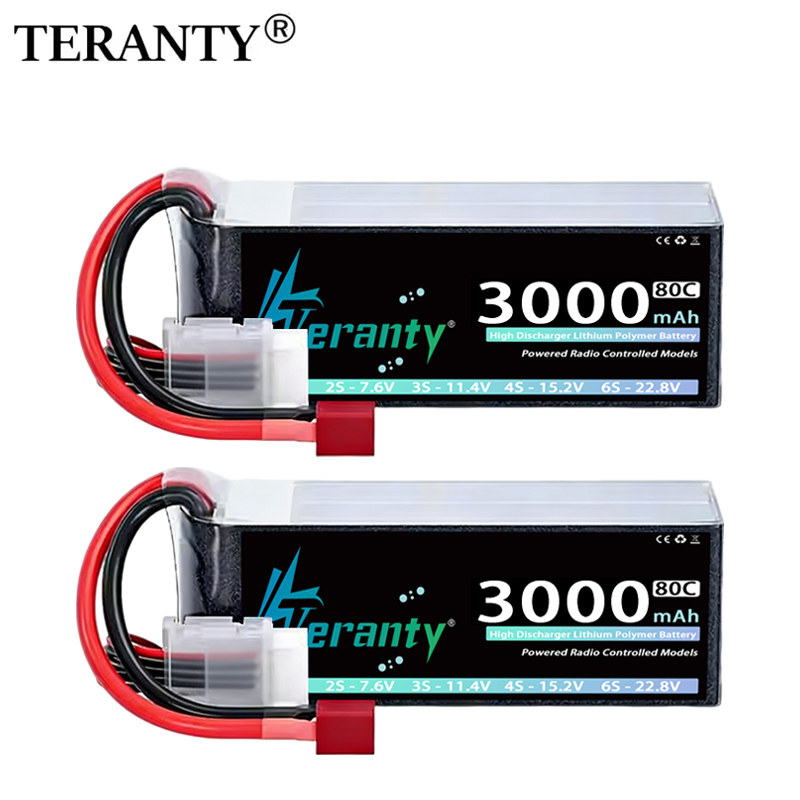 Drone Battery Connector - 2Pcs TERANTY 14.8V 15.2V Lipo Battery
