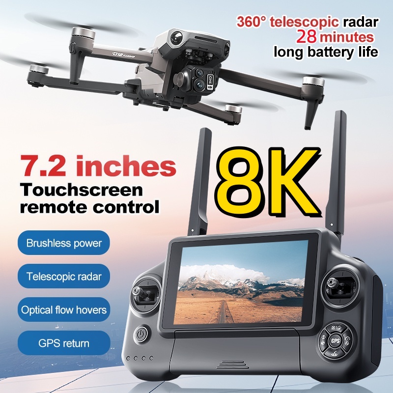 8K 3 Axis Gimbal Brushless 7.2 - Drone Battery Box ulasan dan harga