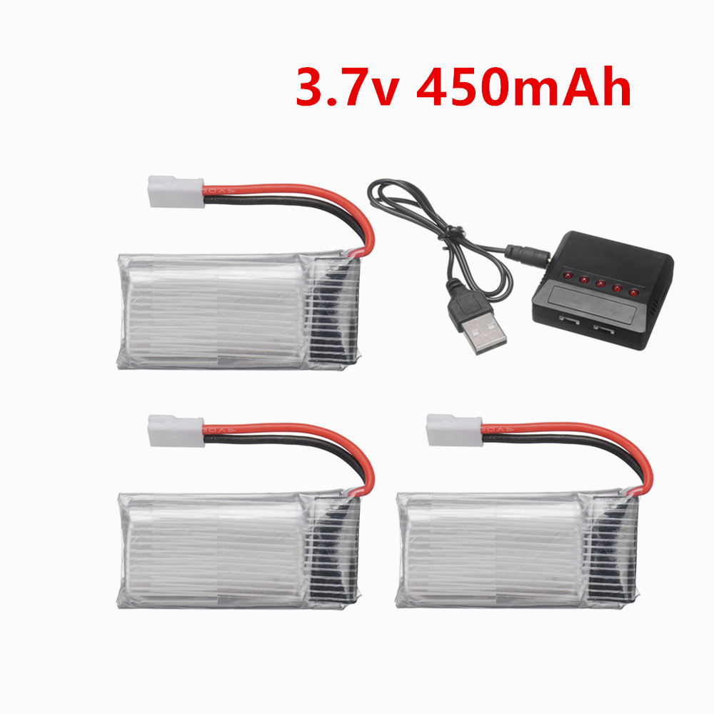802035 LiPo Battery 3.7V 450mA - Drone Battery Bag ulasan dan harga