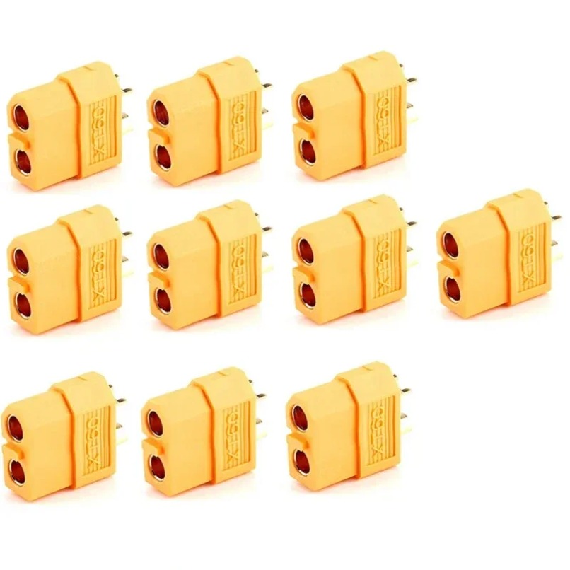 XT60 Bullet Connectors Male Fe - Drone Battery Connector ulasan dan harga
