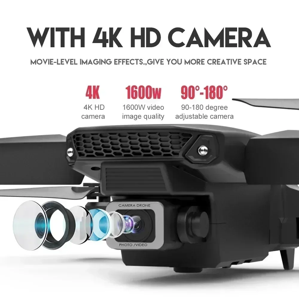 E88 Pro WIFI FPV Drone Wide An - Drone Battery Box ulasan dan harga