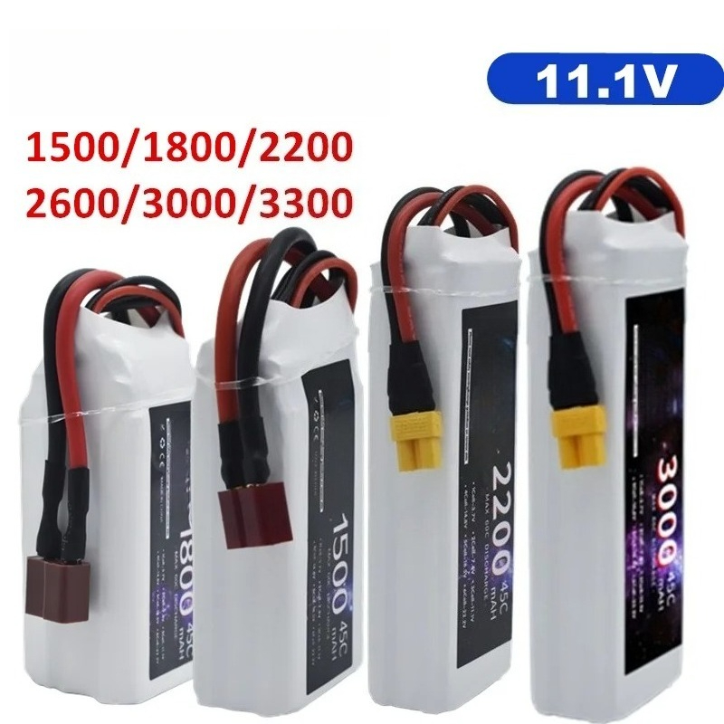LiPo Battery 3S 1500mah 1800mA - Drone Battery Li-Ion ulasan dan harga