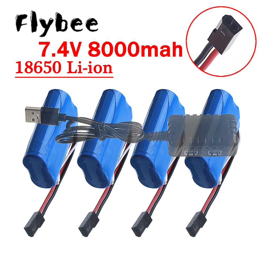 (5500 Plug) 18650 7.4V 8000Mah - Drone Battery Li-Ion ulasan dan harga