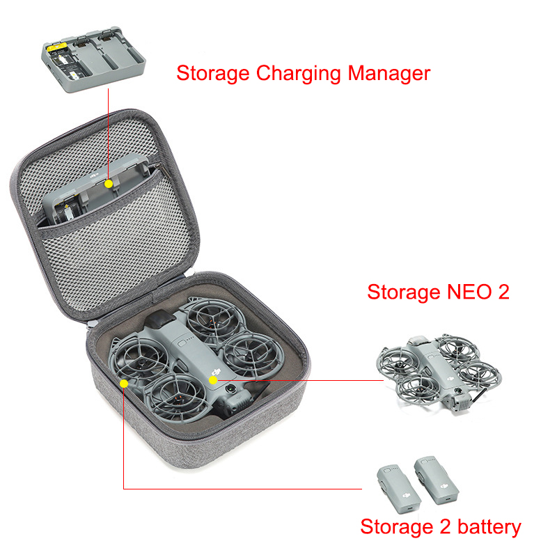 Carrying Shockproof Case for D - Drone Battery Bag ulasan dan harga