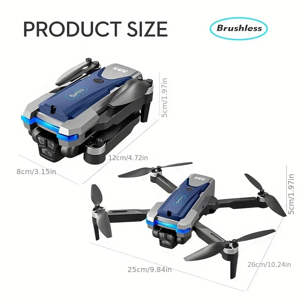 S8S GPS Drone 5G Wifi 8K HD Du - Drone Battery Box ulasan dan harga