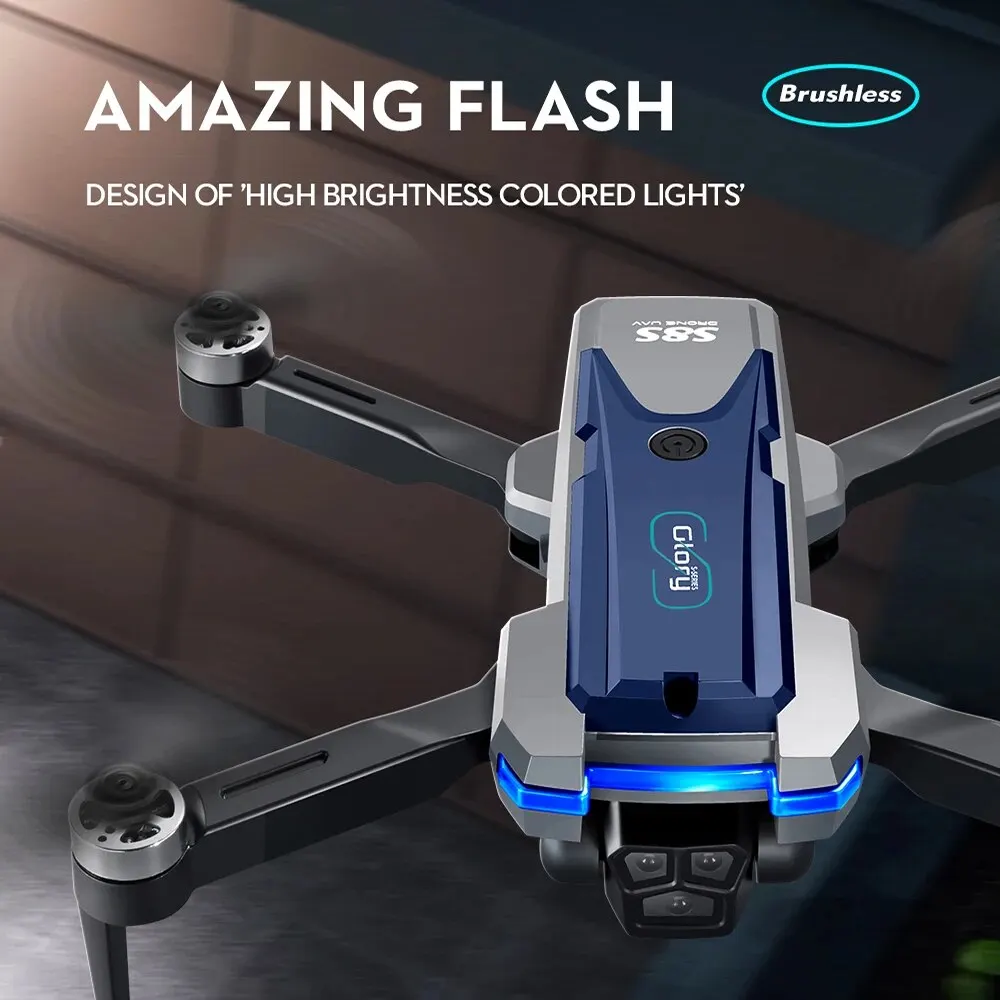 S8S GPS Drone 5G Wifi 8K HD Du - Drone Battery Box ulasan dan harga